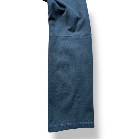 Vince Gray Seamed Stretch Pants Minimalist Corpcore - Picture 2 of 7